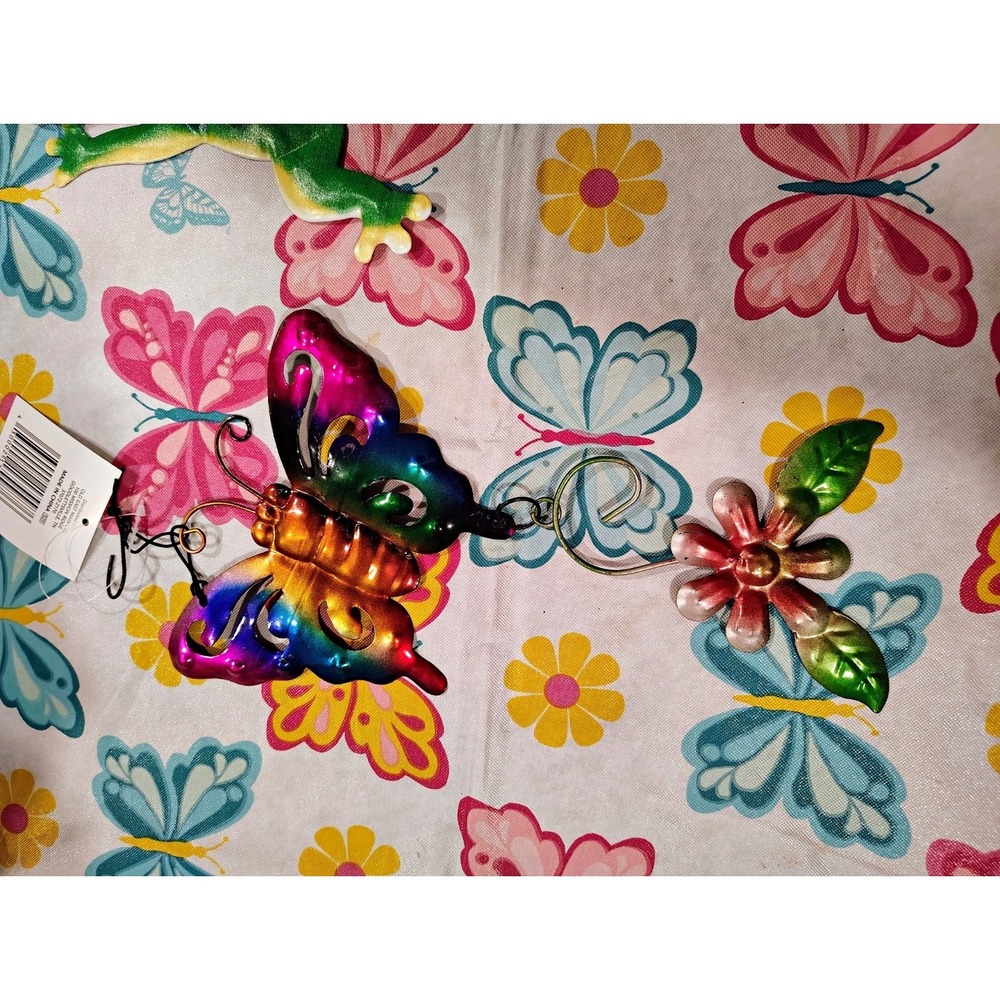 Multicolor Butterfly Theme windchime